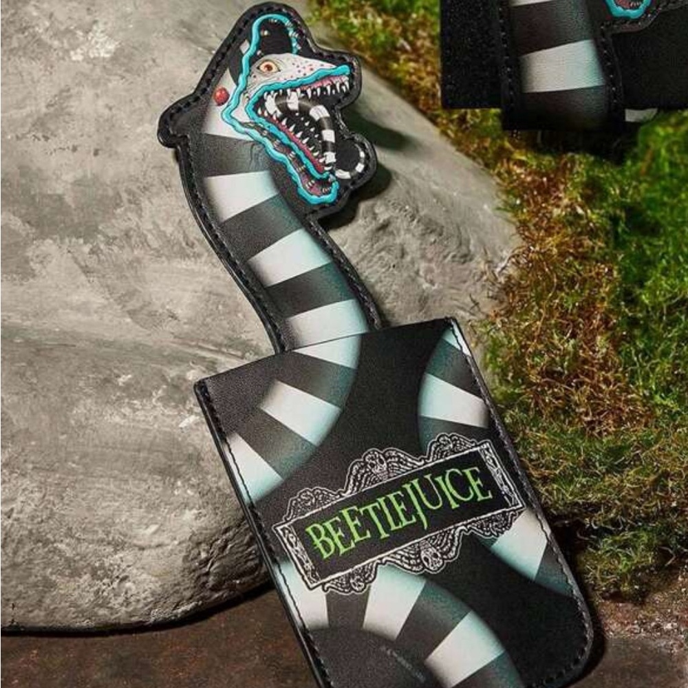Beetlejuice card holder